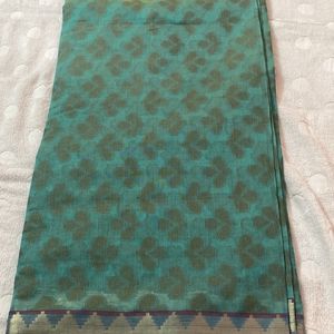 New Silk Cotton Officewear Saree For Grabs