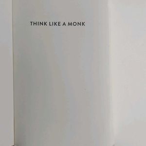 Think Like A Monk In English