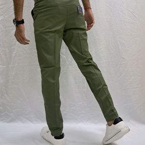 Kaulin 1059 Men's Reseda Green Formal Trouser