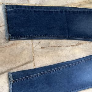 Blue skinny fit jeans