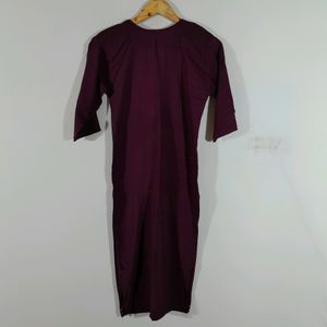 Dark Mauve Kurta ( Women's)