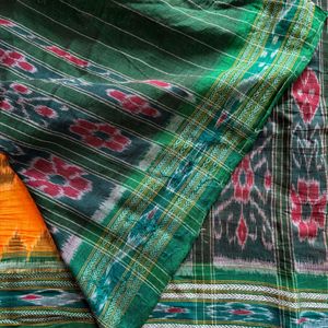 Pure Cotton Odisha Weave Handloom Saree