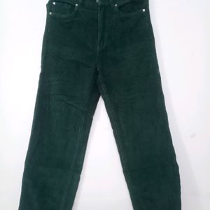 Corduroy Slim Trousers