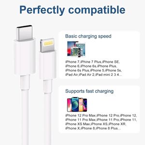 TypeC to Lighting Cable For iPhone iPad Ipod