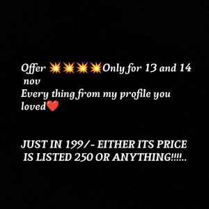 Everything At 199/----