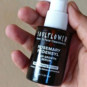 Soulflower Rosemary Redensyl Hair Growth Serum & A