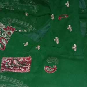 Silk Saree & Blouse -34 Size