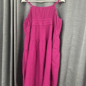 A-line cotton dress