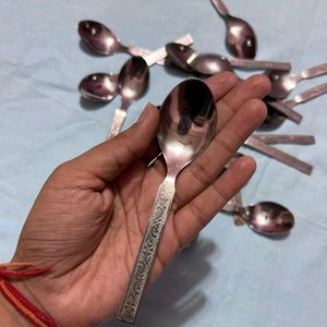 Combo Of Steel Spoons 🥄