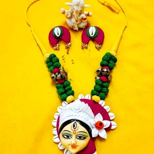 Durga Face Jewelry Set ( 1set )