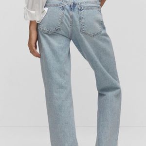 Straight Fit Light Blue Jeans