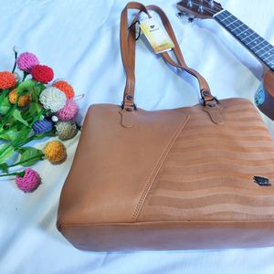 Mochi  Brown Handbag