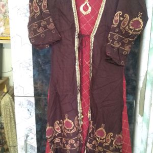 Attached Jacket Kurti