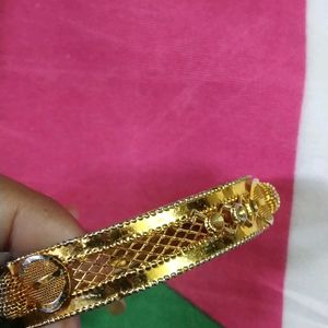 Golden Bracelet Bangles