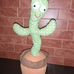 Dancing Cactus And Dog