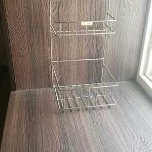 Steel Rack For Kitchen/ Bathroom