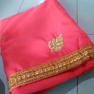 Bridal Saree With Unstitched Blouse