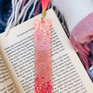 Handmade resin bookmark