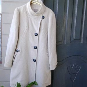 Cream Colour Overcoat