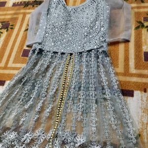 Women New Pattern Style Lehnga Gown Dress👗