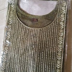 Embroidery Work Kurti