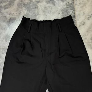 Black formal pants