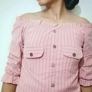 Light Pink Cute Top❤️