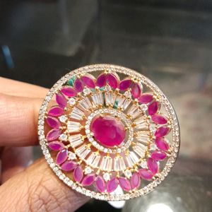 AD + RUBY RING