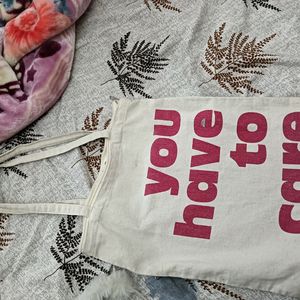 Tote Bag 🛍️ And Hairband -combo Pack