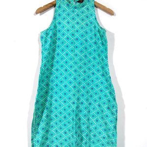 Light Sea Green Printed Kurta (Women's)