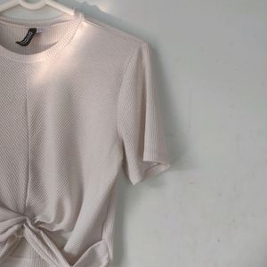 H&M OFF WHITE TOP