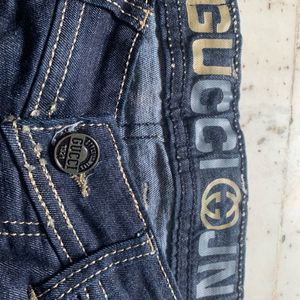 Brand New Gucci Denim With Tag