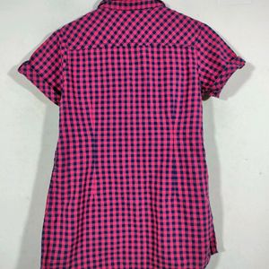 MAX Checked Shirt Top