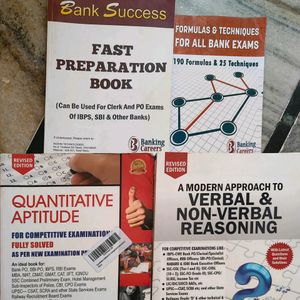 QA & V, NV Reasoning & Bank Success Books