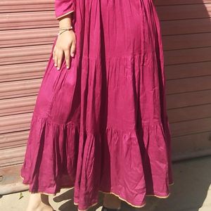 HOT PINK KURTI