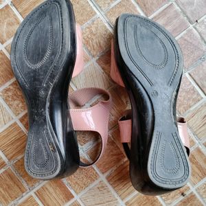 Peach Sandal , Size 38