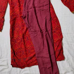 Red Kurta Set ❤️