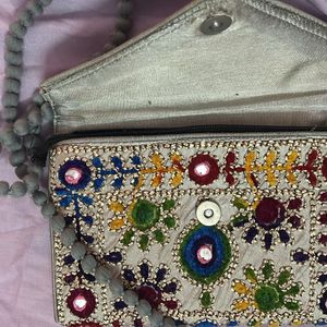 Jaipuri Sling Bag For Ethnic Wear