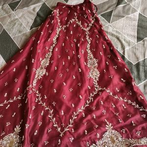 Red Bridal Lehenga