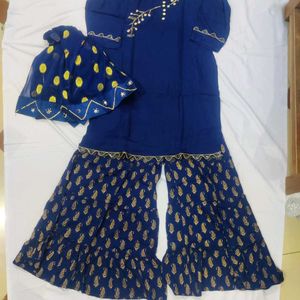 XL Sharara Suit Set For Women