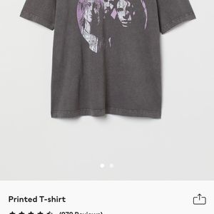 H&M Oversized Graphic Tee