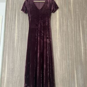 Velvet Gown Dress