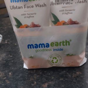 New With Tag Mama Earth Face Wash 150ml Each