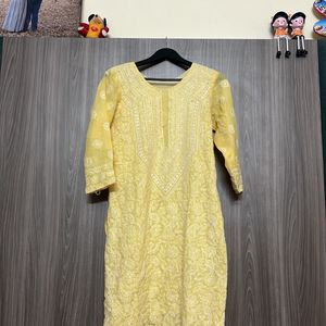 Beautiful All Over Work Chikankari Kurti