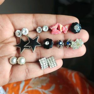 Sale!! Pack Of 8 Earrings For Women