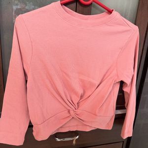 Pink crop Top