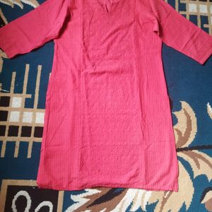 Red Colour Kurti