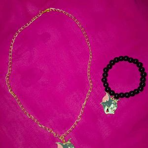 Chams Pendent And Bracelet