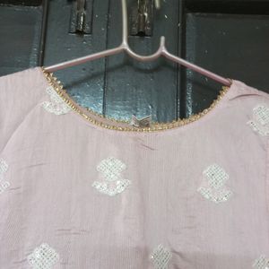 Baby Pink Kurti