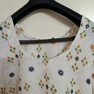 Cotton Mix Fabric Kurti For Women